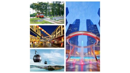 新加坡一日游One Day Tour 含景点门票 鸭子船游览Duck Tour 新达城Suntec City  牛车水China Town 新加坡跨海缆车Sky Pass  Singapore Cable Car 圣淘沙Sentosa 散拼 两人起订 