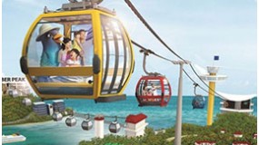 双线 新加坡 缆车成人票 Cable car  Adult 含圣淘沙入岛门票