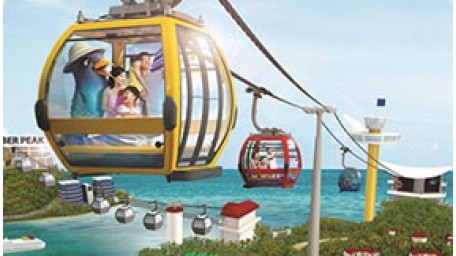 双线 新加坡 缆车成人票 Cable car  Adult 含圣淘沙入岛门票 