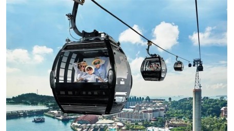 双线 新加坡 缆车儿童票 Cable car  Child 含圣淘沙入岛门票 